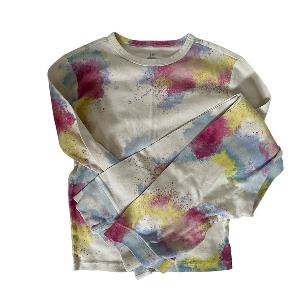 GAP Kids Organic Cotton Tie-Dye Pyjama Set